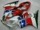 Red White Blue 01-03 CBR600 F4i Motorcycle Fairings Red White Blue 01-03 CBR600 F4i Motorcycle Fairings