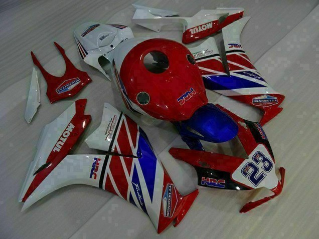 Red White Blue 23 12-16 CBR1000RR Motorcycle Fairings Red White Blue 23 12-16 CBR1000RR Motorcycle Fairings