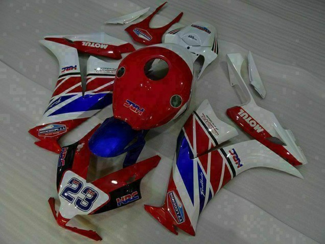Red White Blue 23 12-16 CBR1000RR Motorcycle Fairings Red White Blue 23 12-16 CBR1000RR Motorcycle Fairings