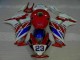 Red White Blue 23 12-16 CBR1000RR Motorcycle Fairings Red White Blue 23 12-16 CBR1000RR Motorcycle Fairings