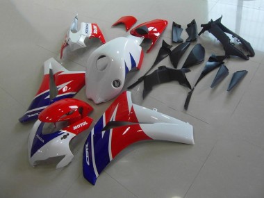 Red White Blue Motul 08-11 CBR1000RR Motorcycle Fairings