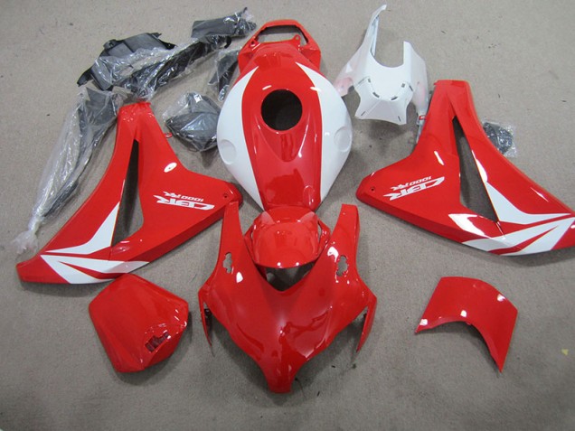 Red White Fireblade 08-11 CBR1000RR Motorcycle Fairings
