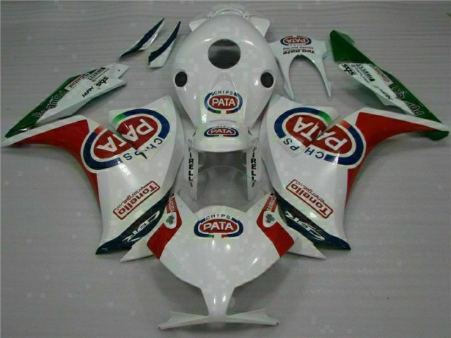 Red White PATA 12-16 CBR1000RR Motorcycle Fairing Red White PATA 12-16 CBR1000RR Motorcycle Fairing