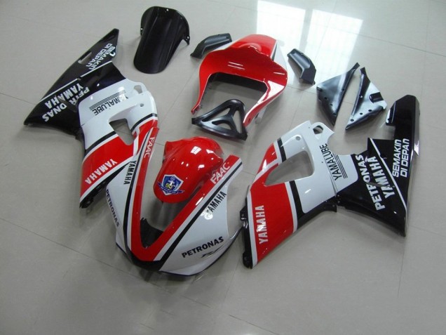 Red White Yamalube Race 00-01 YZF R1 Motorcycle Fairings Red White Yamalube Race 00-01 YZF R1 Motorcycle Fairings