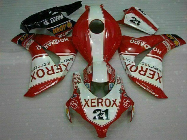 Red Xerox 21 08-11 CBR1000RR Motorcycle Fairings Red Xerox 21 08-11 CBR1000RR Motorcycle Fairings