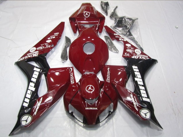 Red Yates 06-07 CBR1000RR Motorcycle Fairings Red Yates 06-07 CBR1000RR Motorcycle Fairings