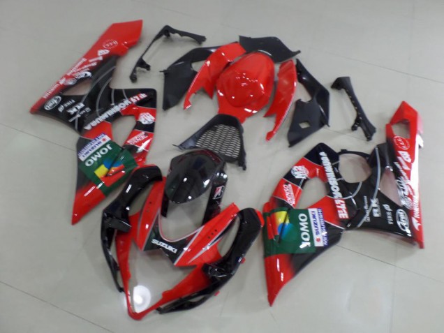 Red Yoshimura 05-06 GSXR 1000 Motorcycle Fairings
