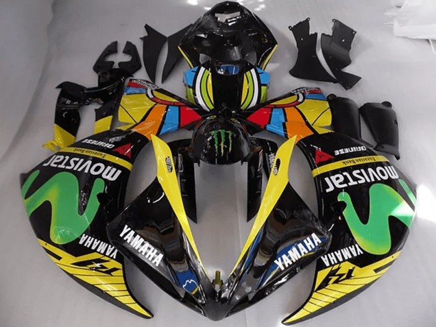 Rossi Movistar 12-14 YZF R1 Motorcycle Fairings Rossi Movistar 12-14 YZF R1 Motorcycle Fairings