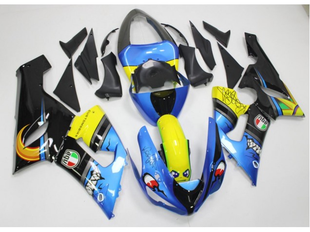 Shark 05-06 ZX6R Motorcycle Fairings