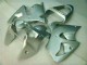 Silver 00-02 ZX6R Motorcycle Fairings Silver 00-02 ZX6R Motorcycle Fairings