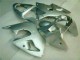 Silver 00-02 ZX6R Motorcycle Fairings Silver 00-02 ZX6R Motorcycle Fairings