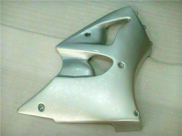 Silver 00-02 ZX6R Motorcycle Fairings Silver 00-02 ZX6R Motorcycle Fairings