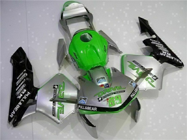 Silver 03-04 CBR600RR Motorcycle Fairings Silver 03-04 CBR600RR Motorcycle Fairings