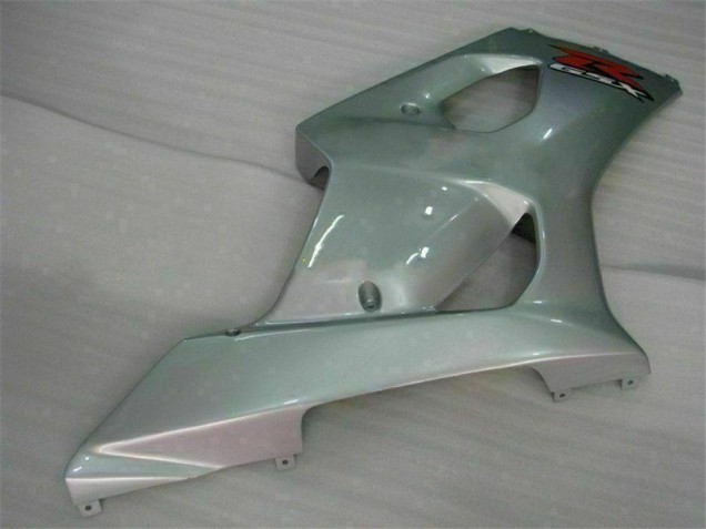 Silver 03-04 GSXR 1000 Motorcycle Fairings Silver 03-04 GSXR 1000 Motorcycle Fairings