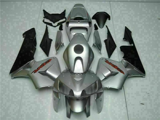 Silver 05-06 CBR600RR Motorcycle Fairings Silver 05-06 CBR600RR Motorcycle Fairings