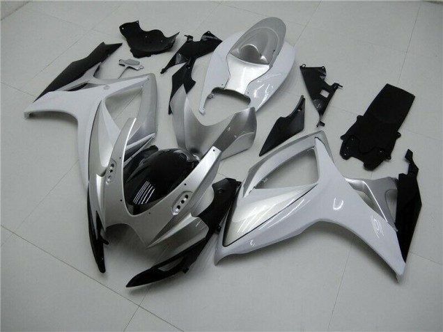 Silver 06-07 GSXR 600/750 Motorcycle Fairing Silver 06-07 GSXR 600/750 Motorcycle Fairing