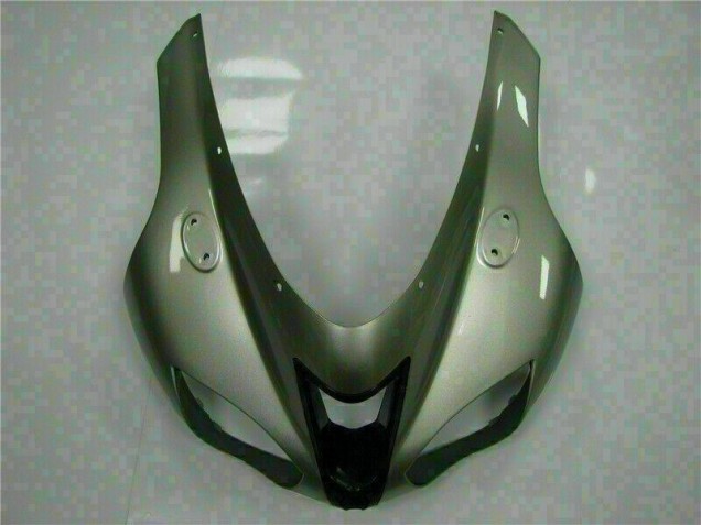 Silver 07-08 ZX6R Motorcycle Fairings Silver 07-08 ZX6R Motorcycle Fairings