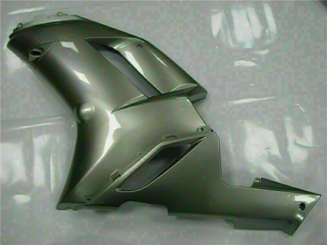 Silver 07-08 ZX6R Motorcycle Fairings Silver 07-08 ZX6R Motorcycle Fairings