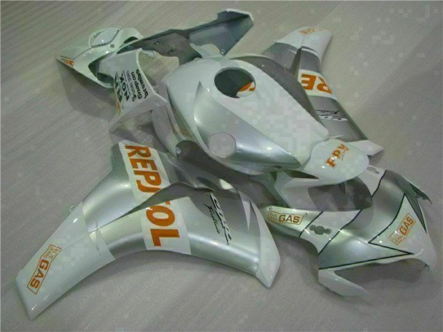 Silver 08-11 CBR1000RR Motorcycle Fairings Silver 08-11 CBR1000RR Motorcycle Fairings