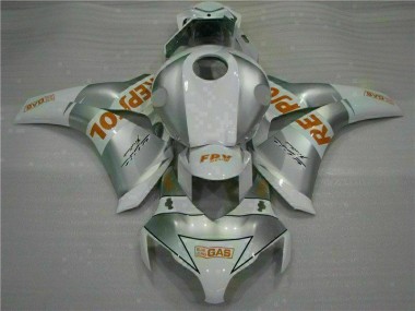 Silver 08-11 CBR1000RR Motorcycle Fairings