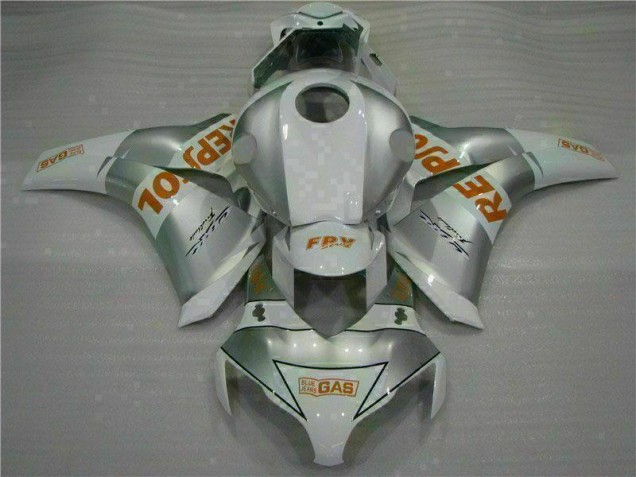 Silver 08-11 CBR1000RR Motorcycle Fairings Silver 08-11 CBR1000RR Motorcycle Fairings