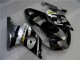 Silver Black 00-02 GSXR 1000 Motorcycle Fairings Silver Black 00-02 GSXR 1000 Motorcycle Fairings