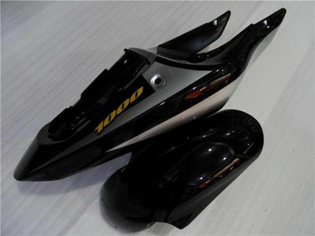 Silver Black 00-02 GSXR 1000 Motorcycle Fairings Silver Black 00-02 GSXR 1000 Motorcycle Fairings