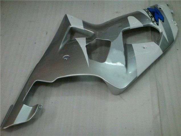 Silver Black 01-03 GSXR 600/750 Motorcycle Fairing Silver Black 01-03 GSXR 600/750 Motorcycle Fairing
