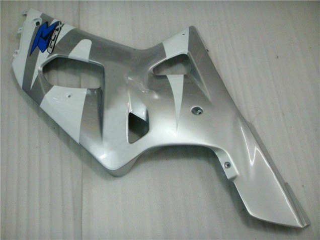 Silver Black 01-03 GSXR 600/750 Motorcycle Fairing Silver Black 01-03 GSXR 600/750 Motorcycle Fairing
