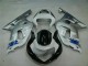 Silver Black 01-03 GSXR 600/750 Motorcycle Fairing Silver Black 01-03 GSXR 600/750 Motorcycle Fairing