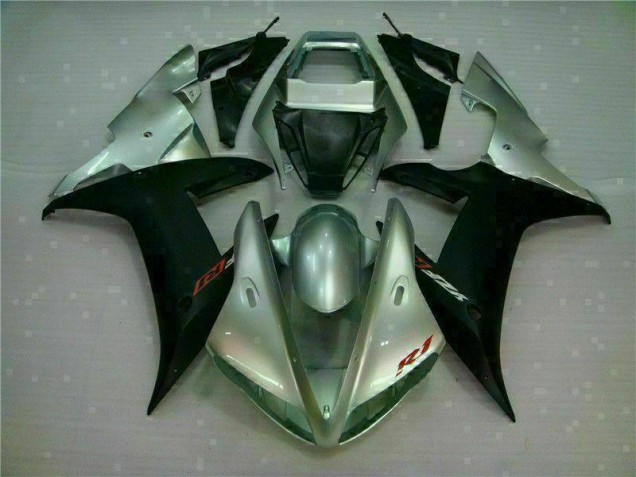 Silver Black 02-03 YZF R1 Motorcycle Fairing