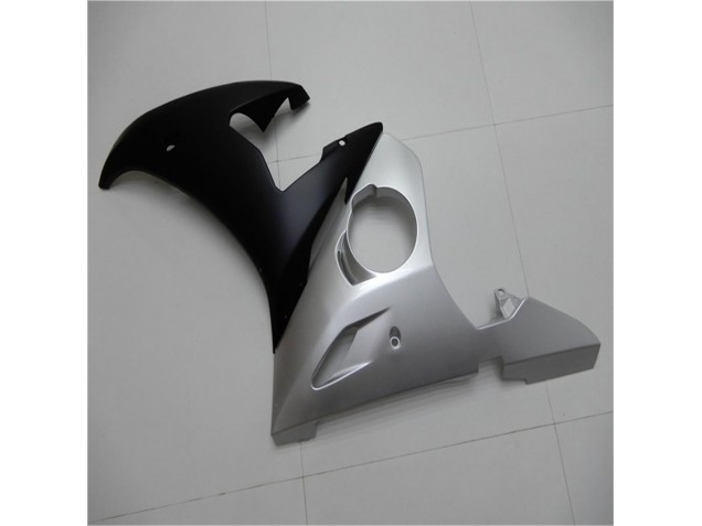 Silver Black 03-05 YZF R6 Motorcycle Fairings Silver Black 03-05 YZF R6 Motorcycle Fairings
