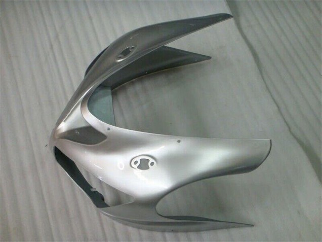 Silver Black 05-06 ZX6R Motorcycle Fairings Silver Black 05-06 ZX6R Motorcycle Fairings