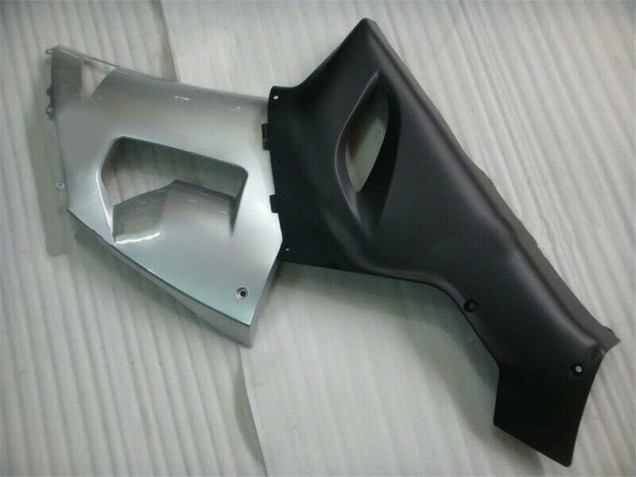 Silver Black 05-06 ZX6R Motorcycle Fairings Silver Black 05-06 ZX6R Motorcycle Fairings