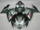 Silver Black 06-07 GSXR 600/750 Motorcycle Fairings Silver Black 06-07 GSXR 600/750 Motorcycle Fairings