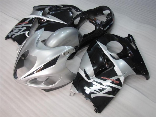 Silver Black 96-07 GSXR 1300 Hayabusa Motorcycle Fairings Silver Black 96-07 GSXR 1300 Hayabusa Motorcycle Fairings