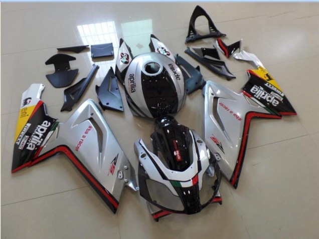 Silver Black Red 06-11 RS125 Motorcycle Fairings Silver Black Red 06-11 RS125 Motorcycle Fairings