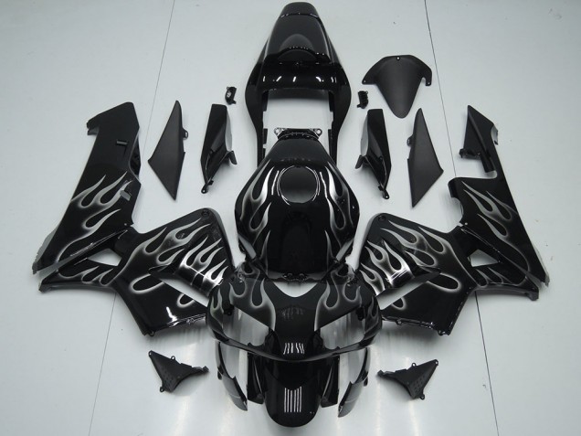 Silver Flame 05-06 CBR600RR Motorcycle Fairings Silver Flame 05-06 CBR600RR Motorcycle Fairings