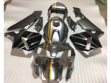 Silver Gold Black 03-04 CBR600RR Motorcycle Fairings