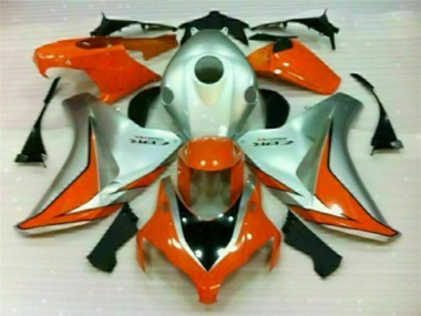 Silver Orange 08-11 CBR1000RR Motorcycle Fairings