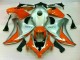 Silver Orange 08-11 CBR1000RR Motorcycle Fairings Silver Orange 08-11 CBR1000RR Motorcycle Fairings