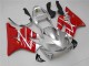 Silver Red 01-03 CBR600 F4i Motorcycle Fairings