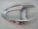 Silver Red Flames 05-06 ZX6R Motorcycle Fairings Silver Red Flames 05-06 ZX6R Motorcycle Fairings