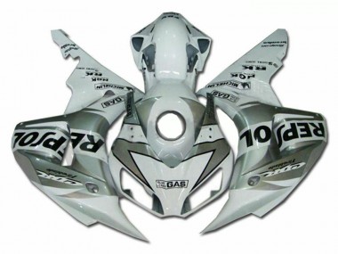 Silver Repsol 04-05 CBR1000RR Motorcycle Fairing