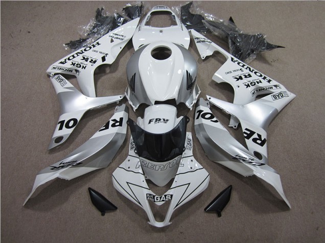 Silver Repsol 07-08 CBR600RR Motorcycle Fairings Silver Repsol 07-08 CBR600RR Motorcycle Fairings