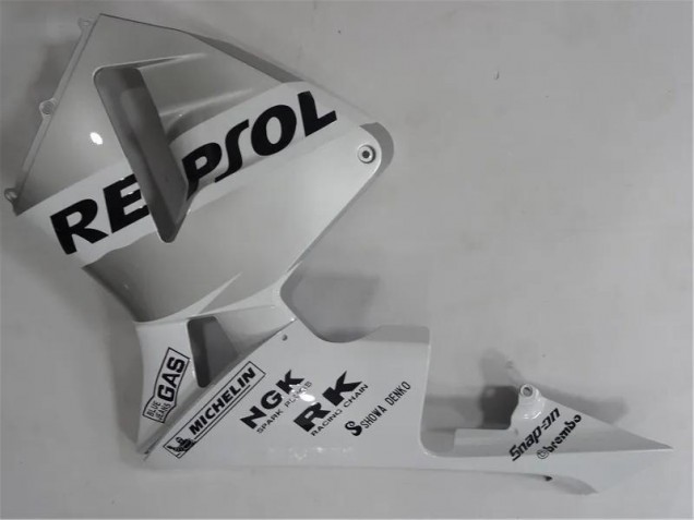 Silver White Black Repsol 03-04 CBR600RR Motorcycle Fairings Silver White Black Repsol 03-04 CBR600RR Motorcycle Fairings