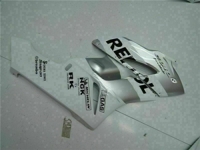 Silver White Repsol 04-05 CBR1000RR Motorcycle Fairing Silver White Repsol 04-05 CBR1000RR Motorcycle Fairing