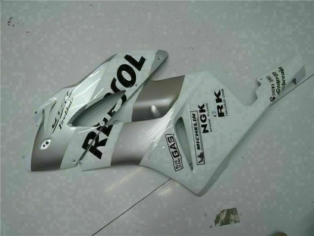Silver White Repsol 04-05 CBR1000RR Motorcycle Fairing Silver White Repsol 04-05 CBR1000RR Motorcycle Fairing