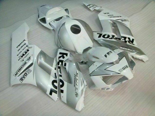 Silver White Repsol 04-05 CBR1000RR Motorcycle Fairings Silver White Repsol 04-05 CBR1000RR Motorcycle Fairings