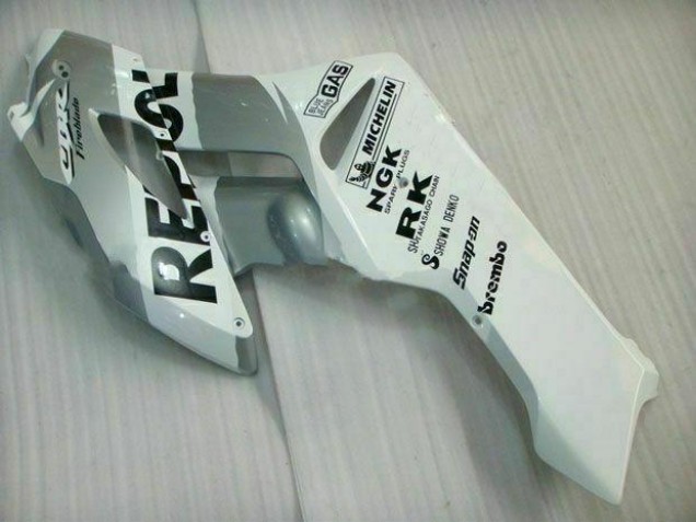 Silver White Repsol 04-05 CBR1000RR Motorcycle Fairings Silver White Repsol 04-05 CBR1000RR Motorcycle Fairings